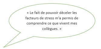 rétroaction de participantE